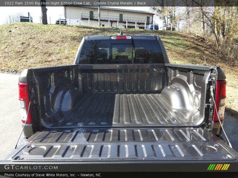 Granite Crystal Metallic / Black 2022 Ram 1500 Big Horn Night Edition Crew Cab