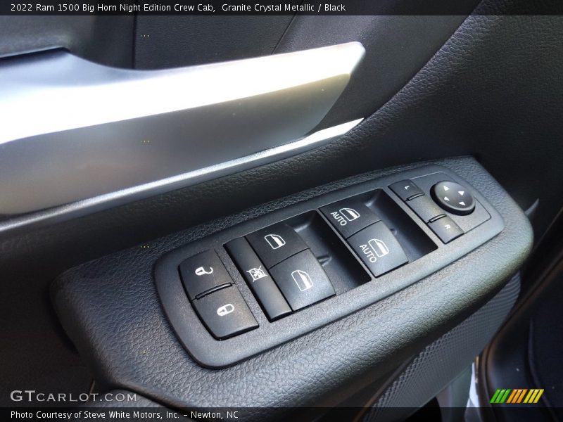 Granite Crystal Metallic / Black 2022 Ram 1500 Big Horn Night Edition Crew Cab