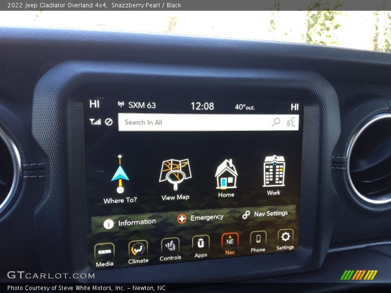 Snazzberry Pearl / Black 2022 Jeep Gladiator Overland 4x4