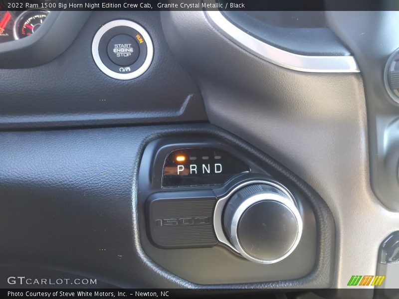 Granite Crystal Metallic / Black 2022 Ram 1500 Big Horn Night Edition Crew Cab