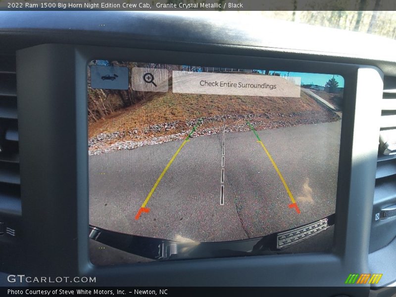 Granite Crystal Metallic / Black 2022 Ram 1500 Big Horn Night Edition Crew Cab