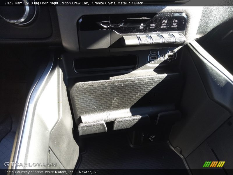 Granite Crystal Metallic / Black 2022 Ram 1500 Big Horn Night Edition Crew Cab