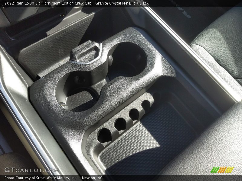 Granite Crystal Metallic / Black 2022 Ram 1500 Big Horn Night Edition Crew Cab