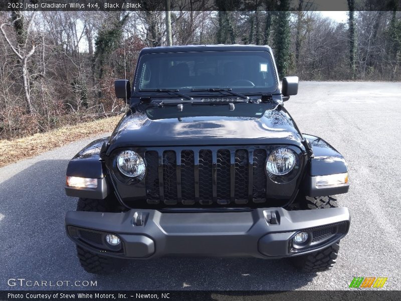 Black / Black 2022 Jeep Gladiator Willys 4x4