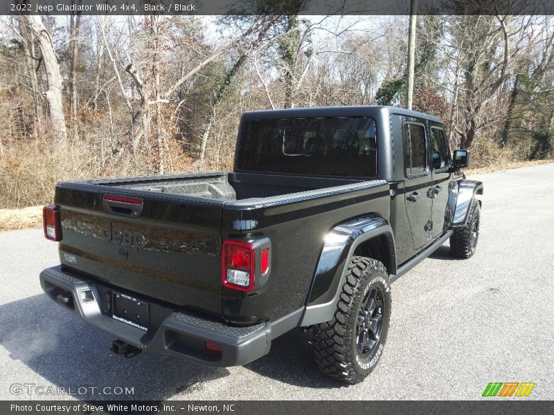 Black / Black 2022 Jeep Gladiator Willys 4x4