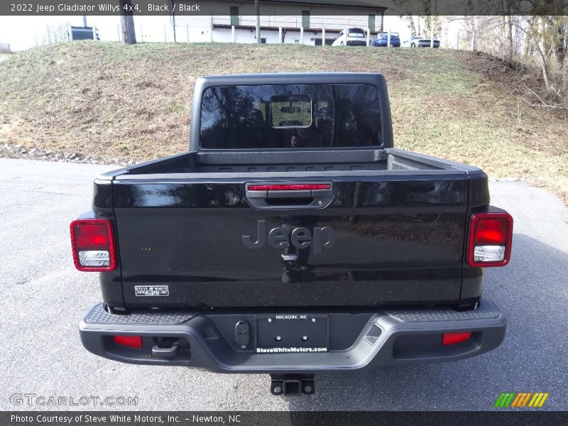 Black / Black 2022 Jeep Gladiator Willys 4x4