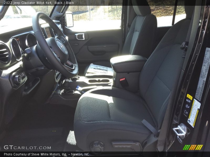 Black / Black 2022 Jeep Gladiator Willys 4x4