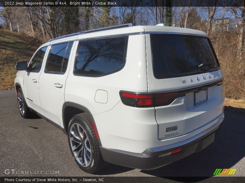 Bright White / Global Black 2022 Jeep Wagoneer Series III 4x4