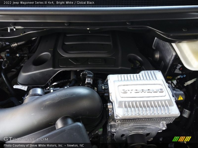 Bright White / Global Black 2022 Jeep Wagoneer Series III 4x4