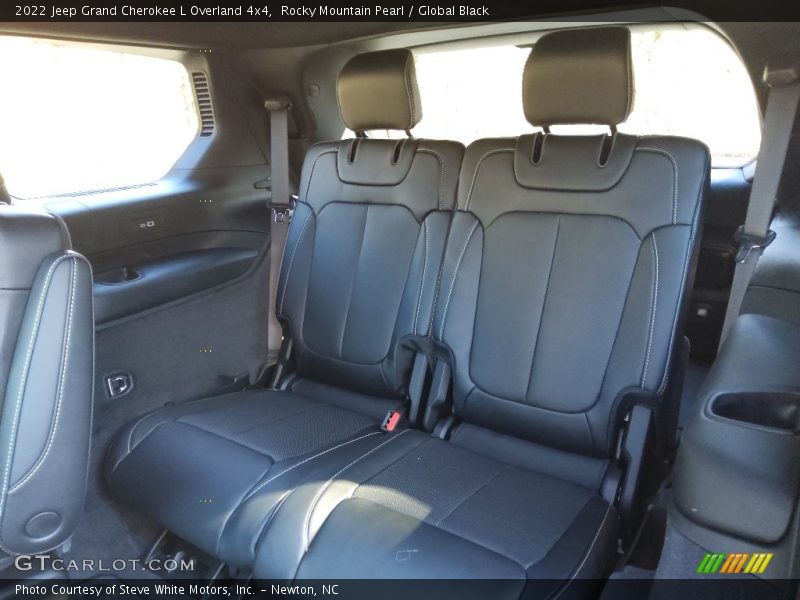 Rocky Mountain Pearl / Global Black 2022 Jeep Grand Cherokee L Overland 4x4