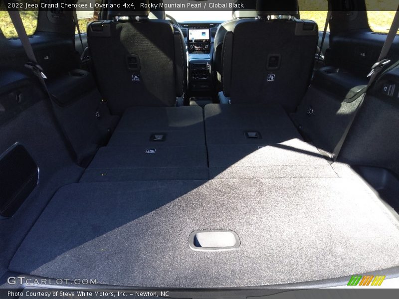 Rocky Mountain Pearl / Global Black 2022 Jeep Grand Cherokee L Overland 4x4