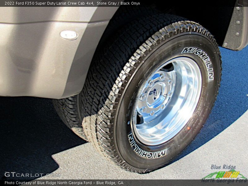 Stone Gray / Black Onyx 2022 Ford F350 Super Duty Lariat Crew Cab 4x4