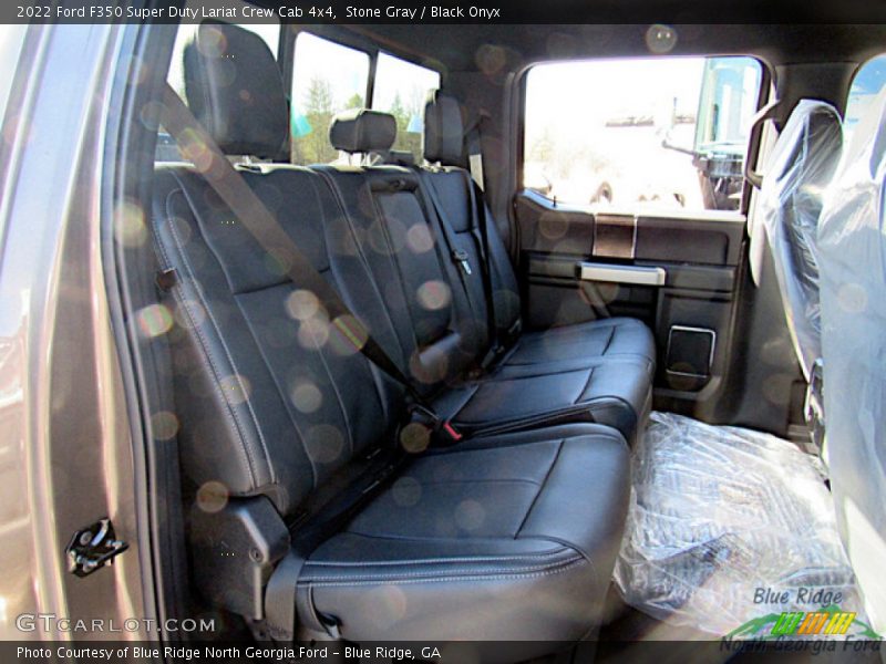 Stone Gray / Black Onyx 2022 Ford F350 Super Duty Lariat Crew Cab 4x4