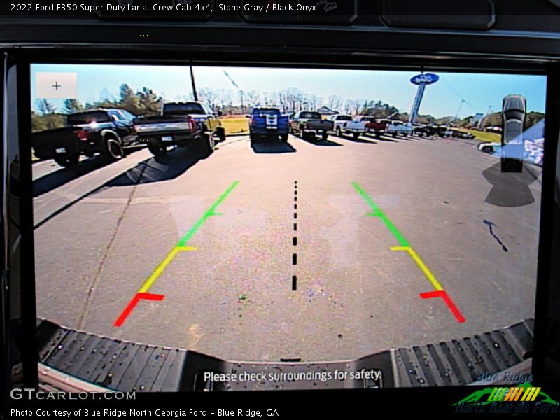Stone Gray / Black Onyx 2022 Ford F350 Super Duty Lariat Crew Cab 4x4