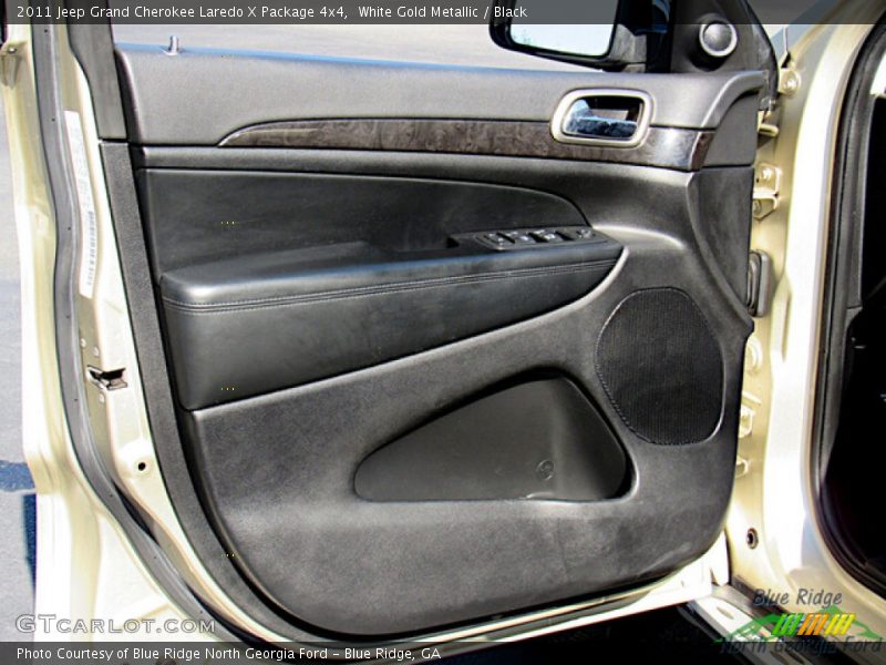 White Gold Metallic / Black 2011 Jeep Grand Cherokee Laredo X Package 4x4