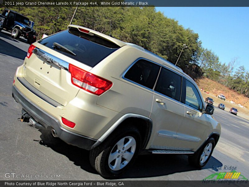 White Gold Metallic / Black 2011 Jeep Grand Cherokee Laredo X Package 4x4