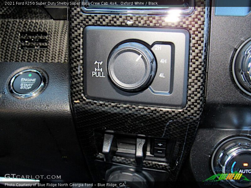 Controls of 2021 F250 Super Duty Shelby Super Baja Crew Cab 4x4