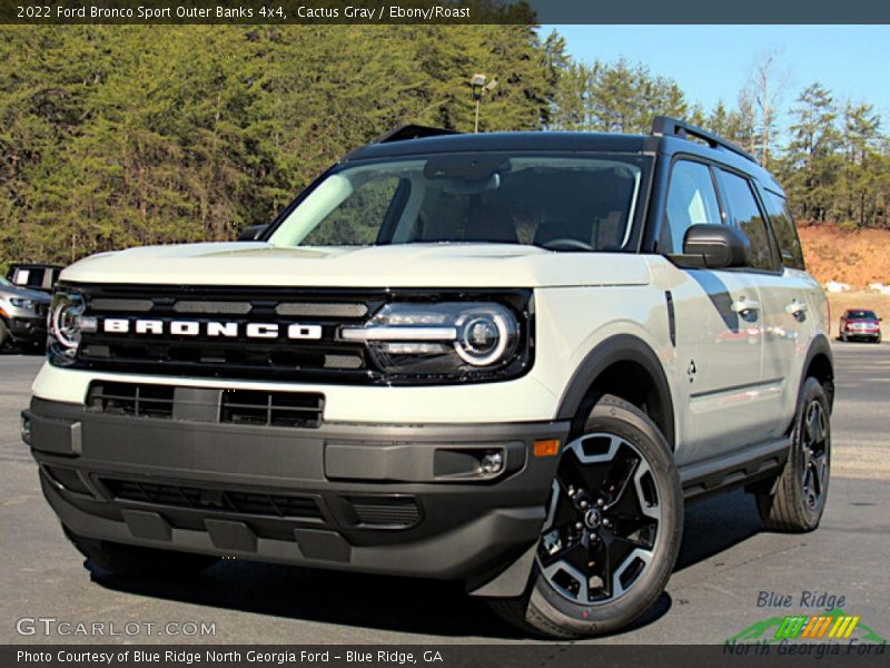 Cactus Gray / Ebony/Roast 2022 Ford Bronco Sport Outer Banks 4x4