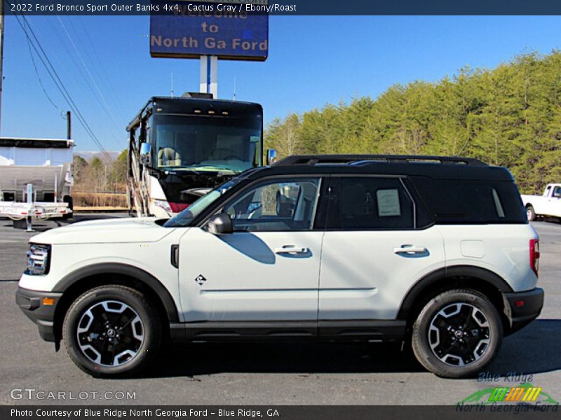 Cactus Gray / Ebony/Roast 2022 Ford Bronco Sport Outer Banks 4x4