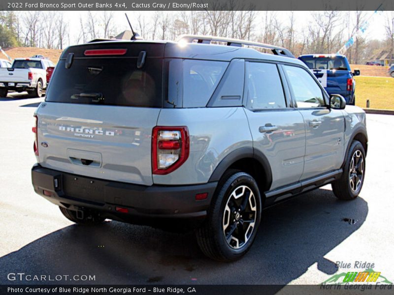 Cactus Gray / Ebony/Roast 2022 Ford Bronco Sport Outer Banks 4x4