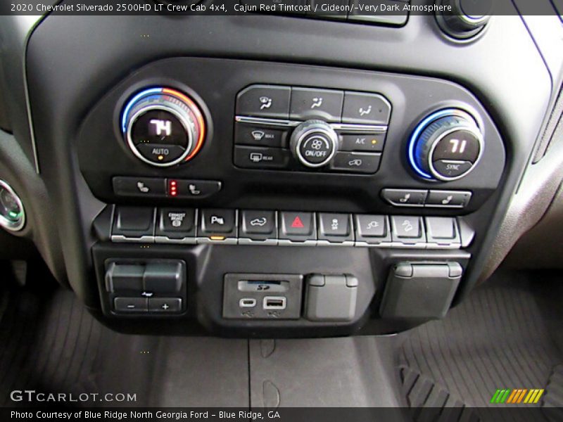 Cajun Red Tintcoat / Gideon/­Very Dark Atmosphere 2020 Chevrolet Silverado 2500HD LT Crew Cab 4x4