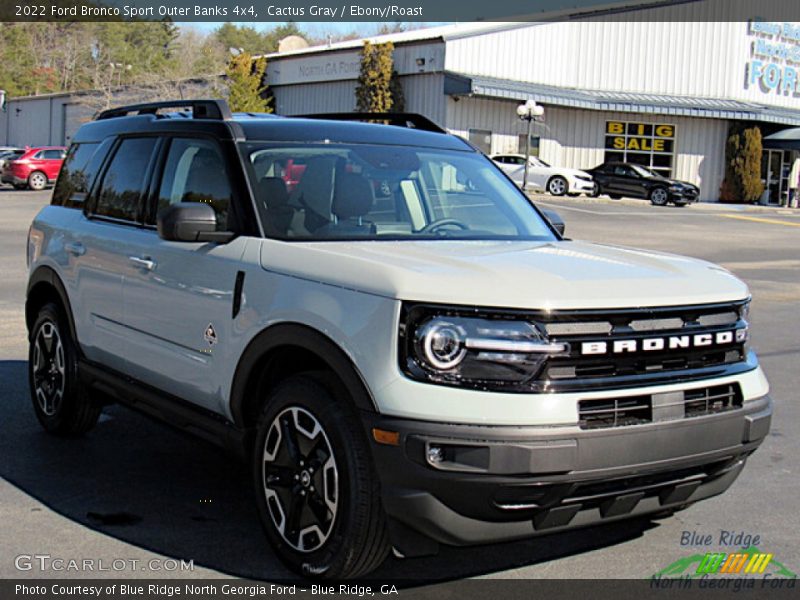 Cactus Gray / Ebony/Roast 2022 Ford Bronco Sport Outer Banks 4x4