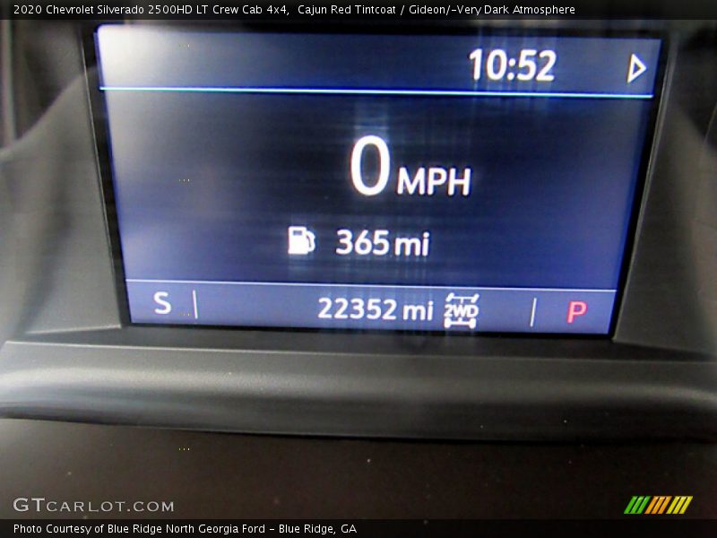 Cajun Red Tintcoat / Gideon/­Very Dark Atmosphere 2020 Chevrolet Silverado 2500HD LT Crew Cab 4x4