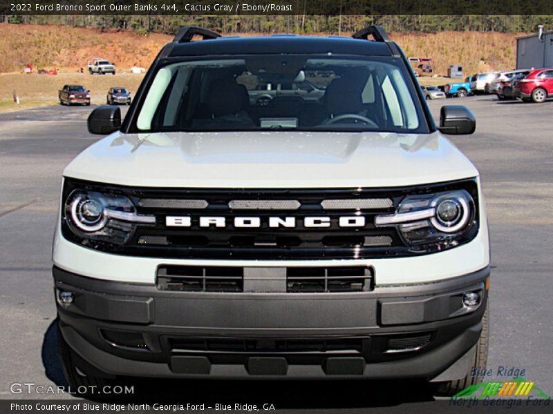 Cactus Gray / Ebony/Roast 2022 Ford Bronco Sport Outer Banks 4x4