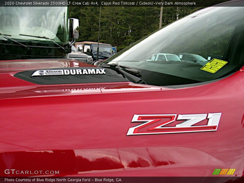 Cajun Red Tintcoat / Gideon/­Very Dark Atmosphere 2020 Chevrolet Silverado 2500HD LT Crew Cab 4x4