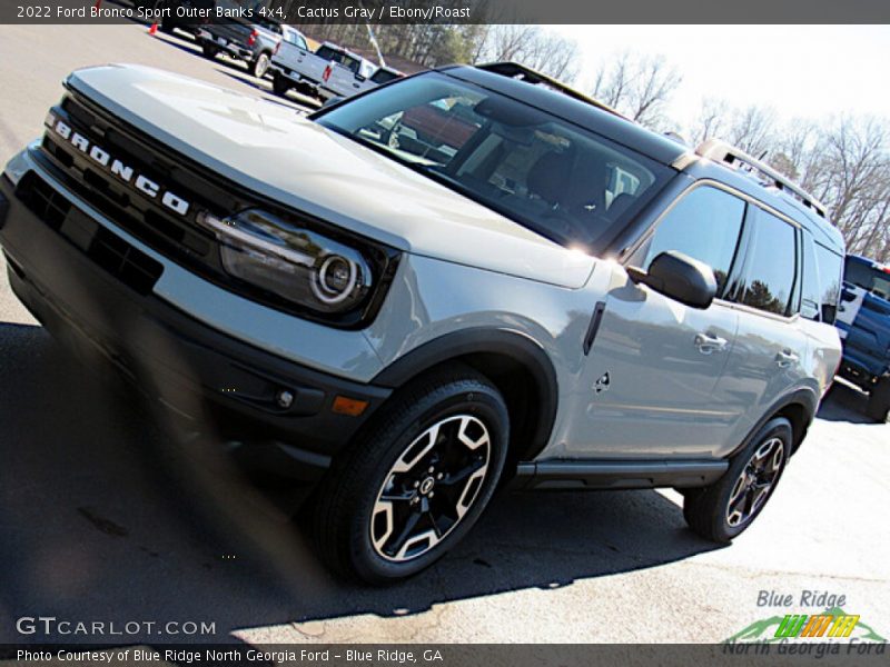 Cactus Gray / Ebony/Roast 2022 Ford Bronco Sport Outer Banks 4x4