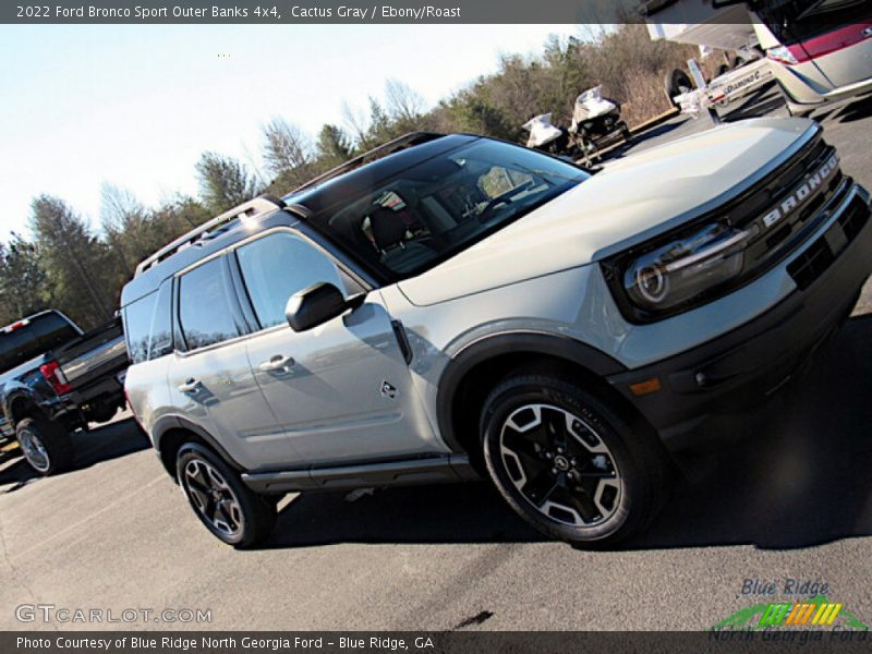 Cactus Gray / Ebony/Roast 2022 Ford Bronco Sport Outer Banks 4x4