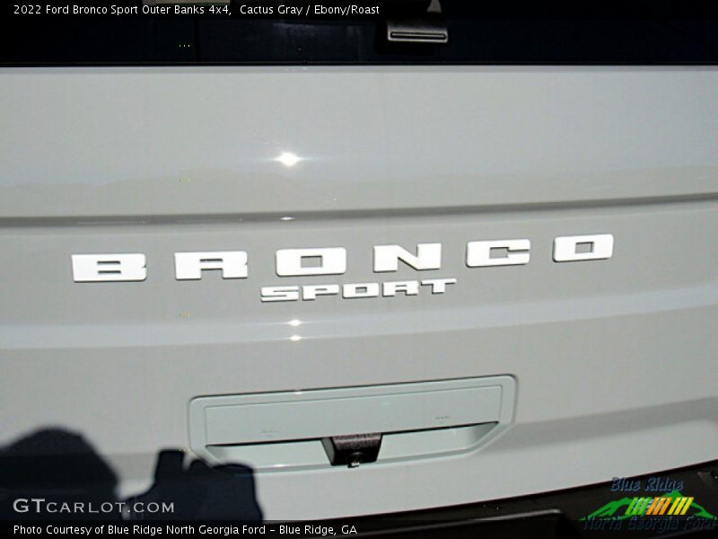 Cactus Gray / Ebony/Roast 2022 Ford Bronco Sport Outer Banks 4x4