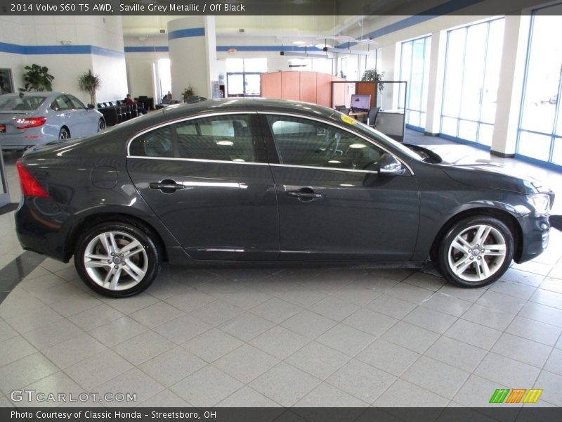 Saville Grey Metallic / Off Black 2014 Volvo S60 T5 AWD