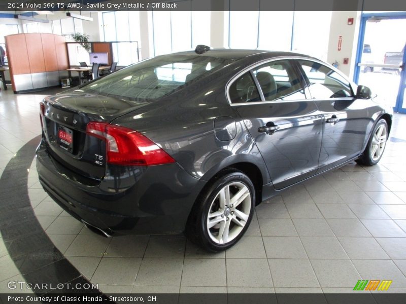 Saville Grey Metallic / Off Black 2014 Volvo S60 T5 AWD