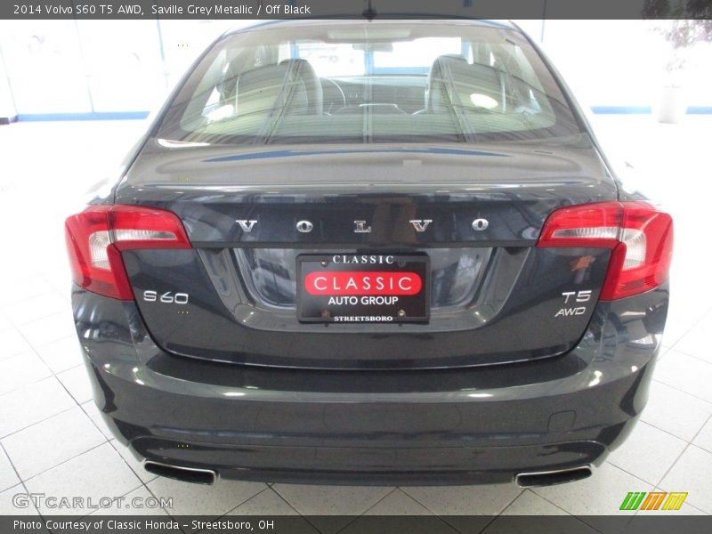 Saville Grey Metallic / Off Black 2014 Volvo S60 T5 AWD