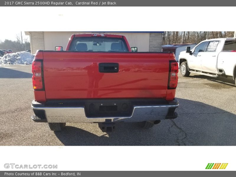 Cardinal Red / Jet Black 2017 GMC Sierra 2500HD Regular Cab
