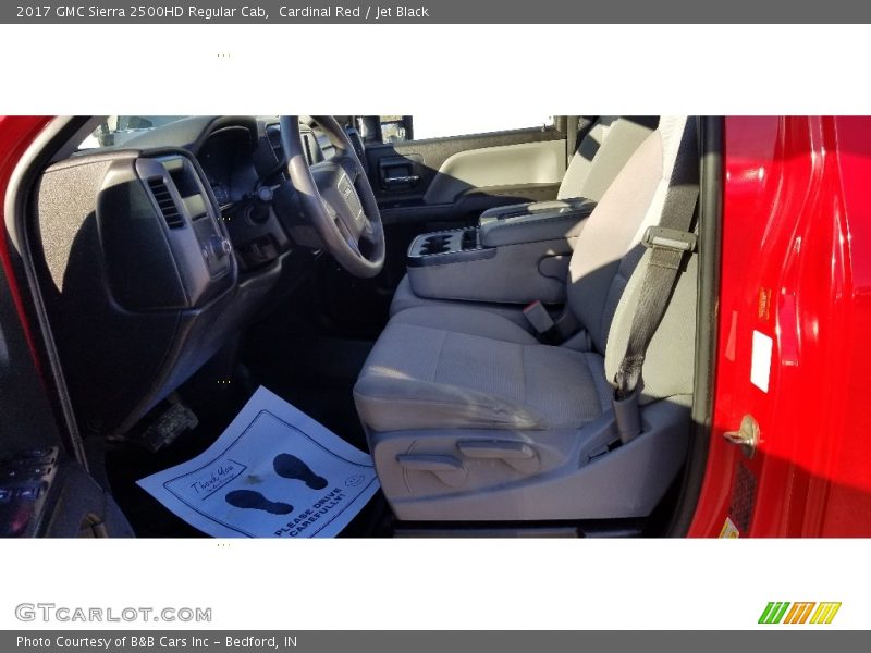 Cardinal Red / Jet Black 2017 GMC Sierra 2500HD Regular Cab