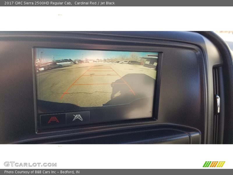 Cardinal Red / Jet Black 2017 GMC Sierra 2500HD Regular Cab