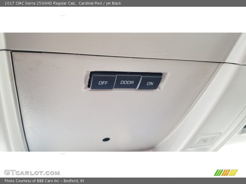 Cardinal Red / Jet Black 2017 GMC Sierra 2500HD Regular Cab