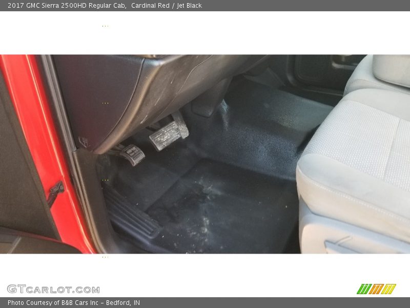 Cardinal Red / Jet Black 2017 GMC Sierra 2500HD Regular Cab