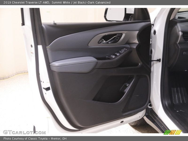 Summit White / Jet Black/­Dark Galvanized 2019 Chevrolet Traverse LT AWD
