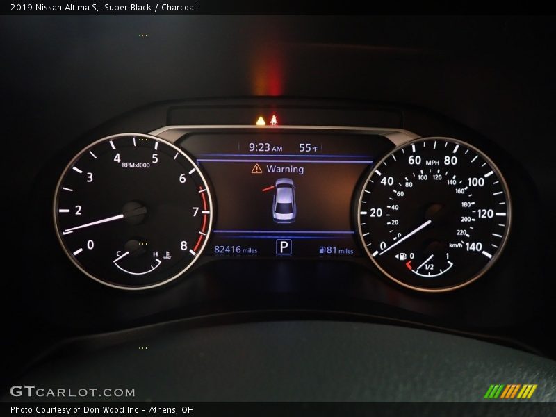 Super Black / Charcoal 2019 Nissan Altima S