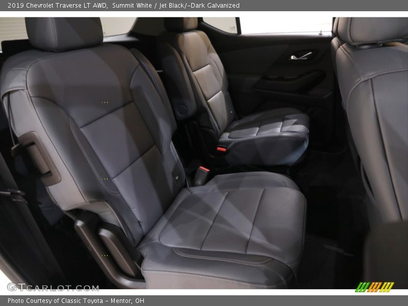 Summit White / Jet Black/­Dark Galvanized 2019 Chevrolet Traverse LT AWD
