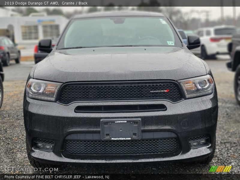 Granite / Black 2019 Dodge Durango GT AWD