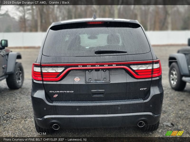 Granite / Black 2019 Dodge Durango GT AWD