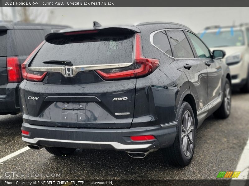 Crystal Black Pearl / Black 2021 Honda CR-V Touring AWD