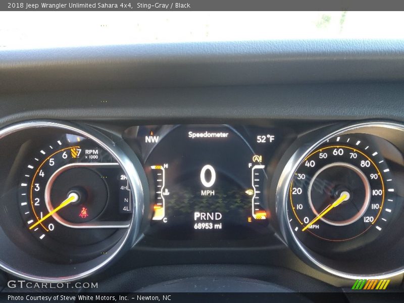 Sting-Gray / Black 2018 Jeep Wrangler Unlimited Sahara 4x4