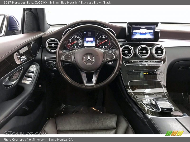 Dashboard of 2017 GLC 300