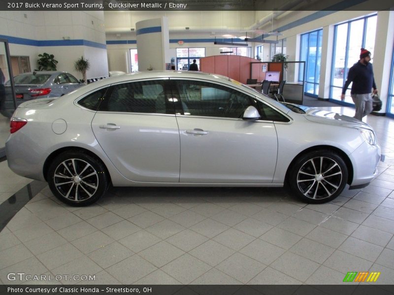 Quicksilver Metallic / Ebony 2017 Buick Verano Sport Touring