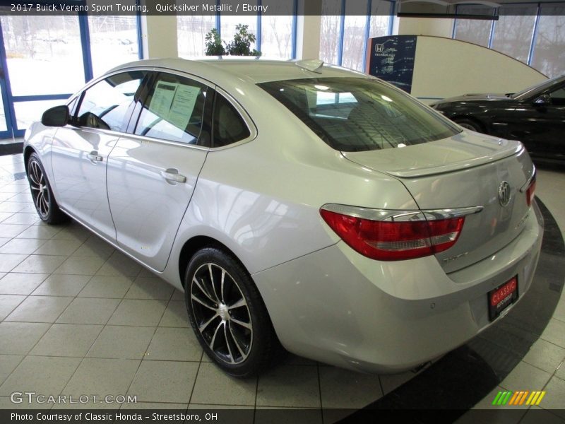 Quicksilver Metallic / Ebony 2017 Buick Verano Sport Touring